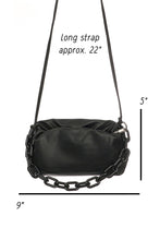 Ruched chain bag (multi colors)